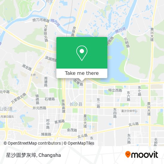 星沙圆梦灰埠 map
