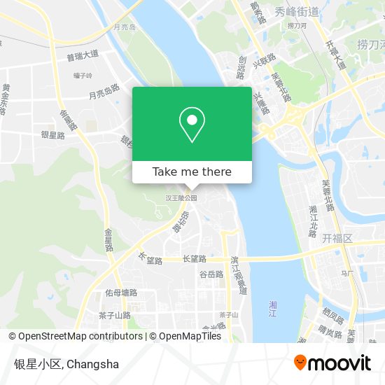 银星小区 map