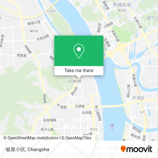 银星小区 map