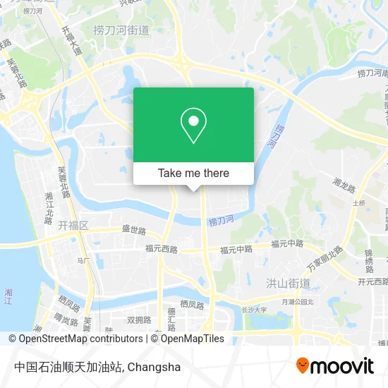 中国石油顺天加油站 map