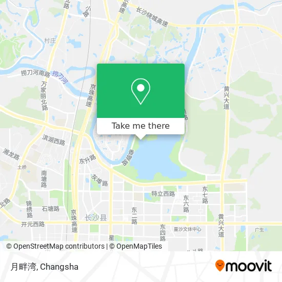 月畔湾 map