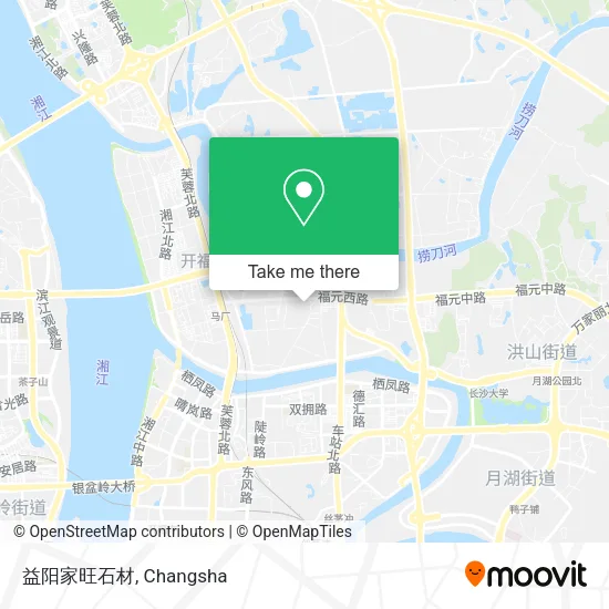 益阳家旺石材 map