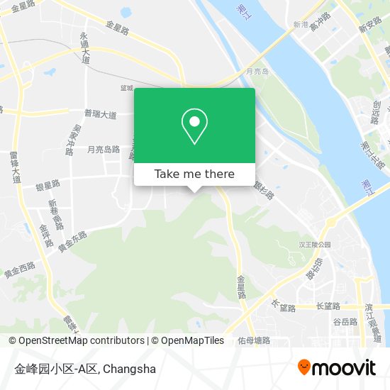 金峰园小区-A区 map
