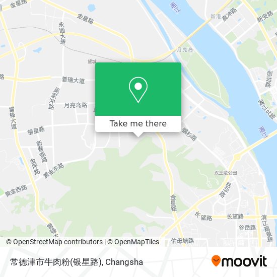 常德津市牛肉粉(银星路) map