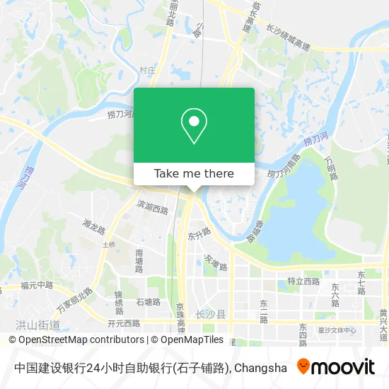 中国建设银行24小时自助银行(石子铺路) map