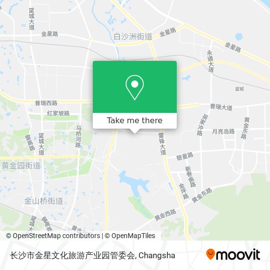 长沙市金星文化旅游产业园管委会 map