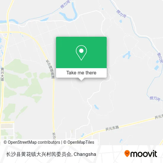 长沙县黄花镇大兴村民委员会 map