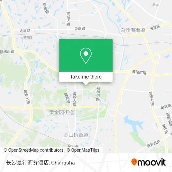 长沙景行商务酒店 map