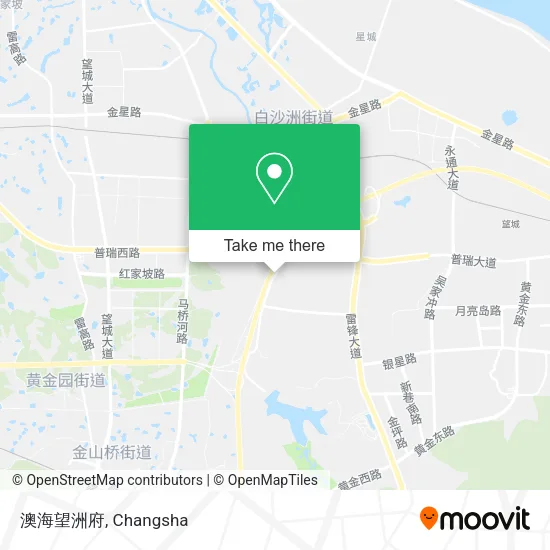 澳海望洲府 map