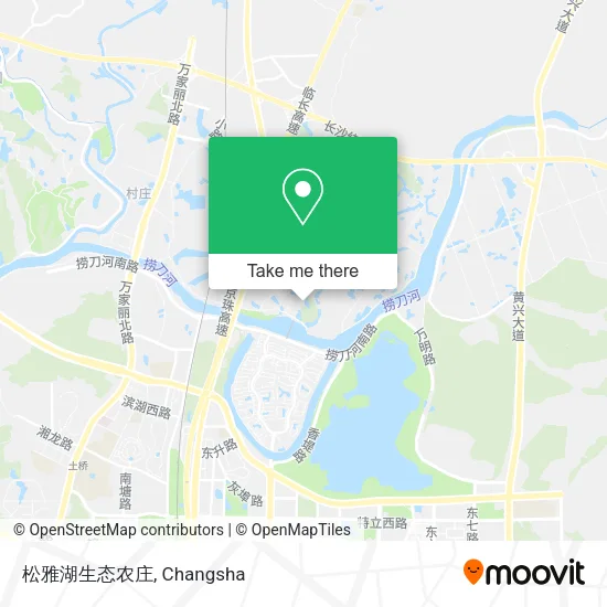 松雅湖生态农庄 map