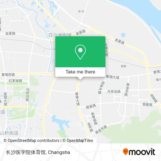 长沙医学院体育馆 map