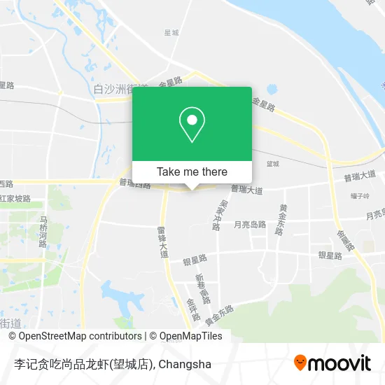 李记贪吃尚品龙虾(望城店) map
