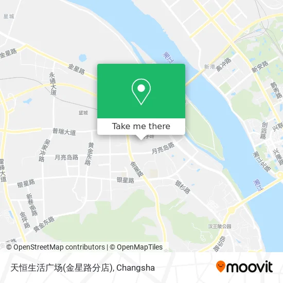 天恒生活广场(金星路分店) map