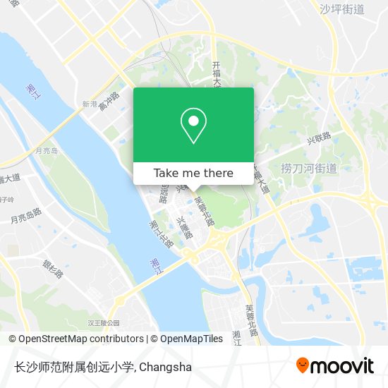 长沙师范附属创远小学 map