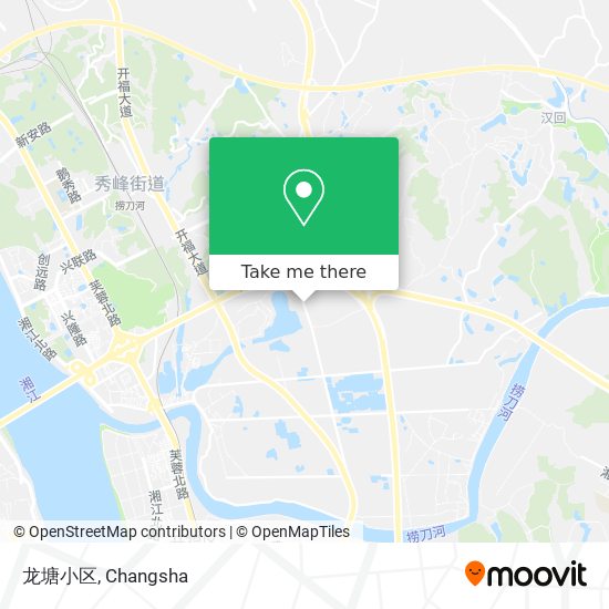 龙塘小区 map