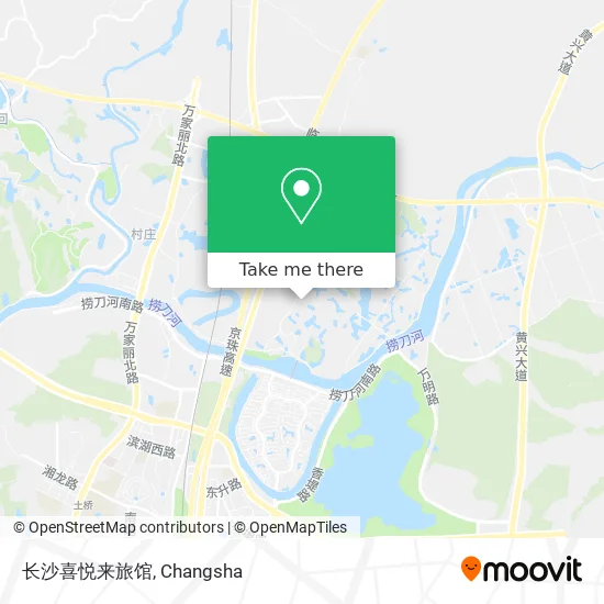 长沙喜悦来旅馆 map