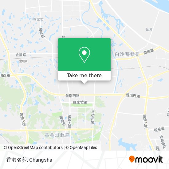 香港名剪 map
