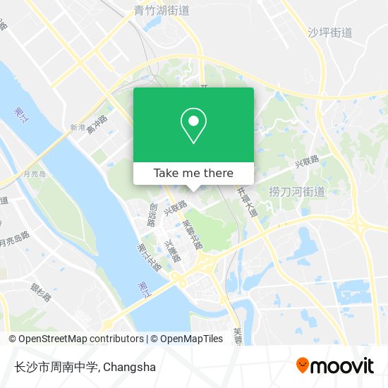 长沙市周南中学 map
