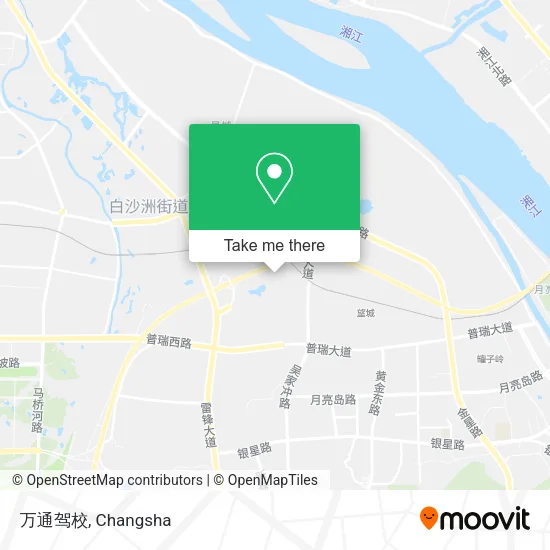 万通驾校 map