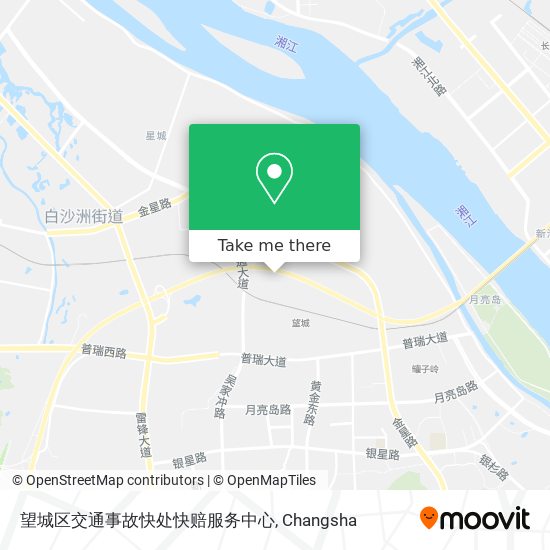 望城区交通事故快处快赔服务中心 map