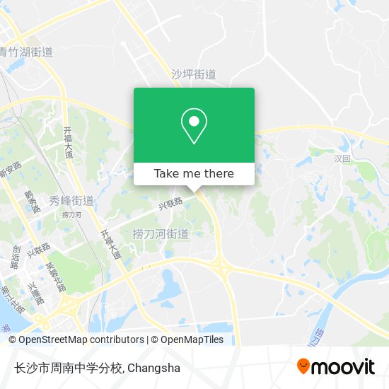 长沙市周南中学分校 map