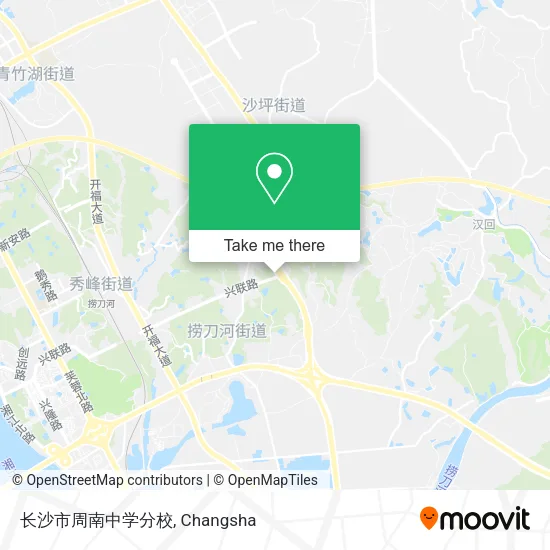 长沙市周南中学分校 map