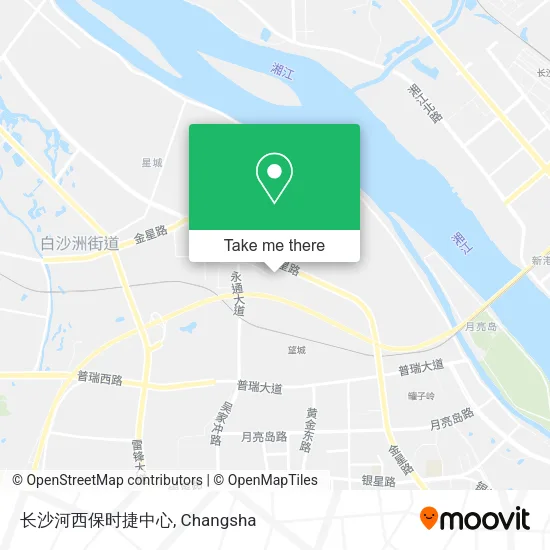 长沙河西保时捷中心 map