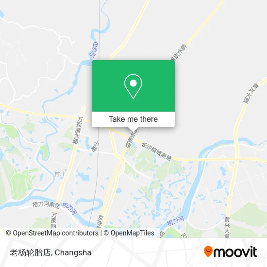 老杨轮胎店 map