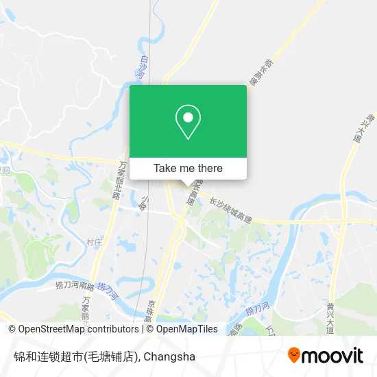 锦和连锁超市(毛塘铺店) map