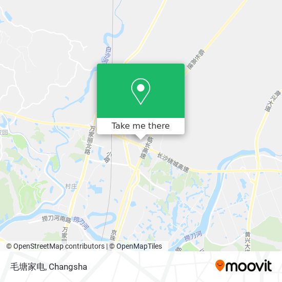 毛塘家电 map