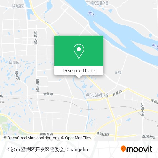 长沙市望城区开发区管委会 map