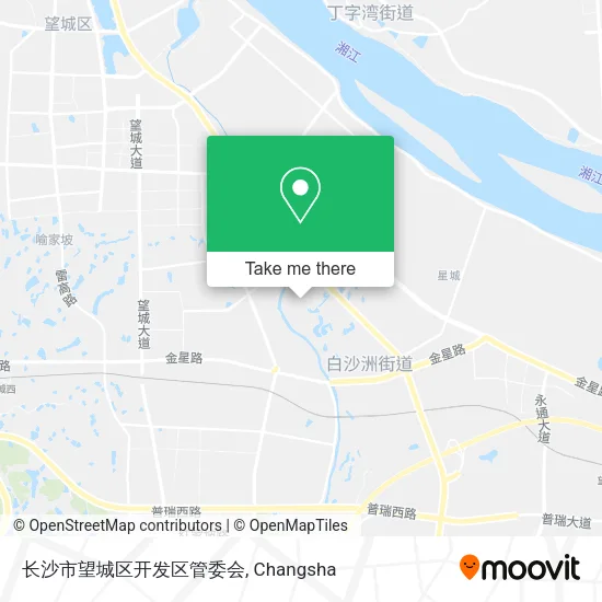 长沙市望城区开发区管委会 map