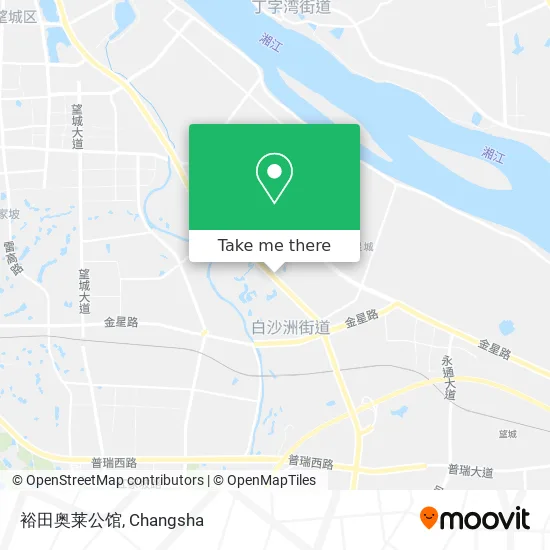 裕田奥莱公馆 map