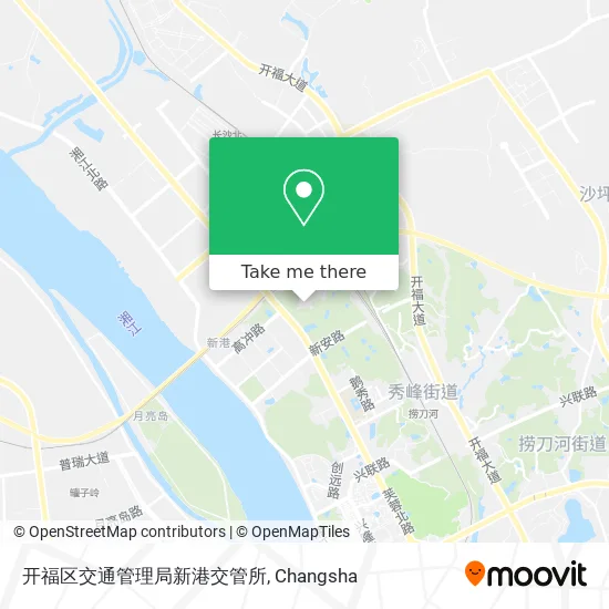开福区交通管理局新港交管所 map