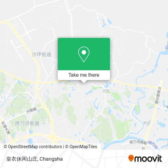 皇衣休闲山庄 map