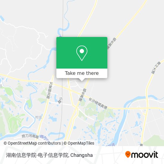 湖南信息学院-电子信息学院 map