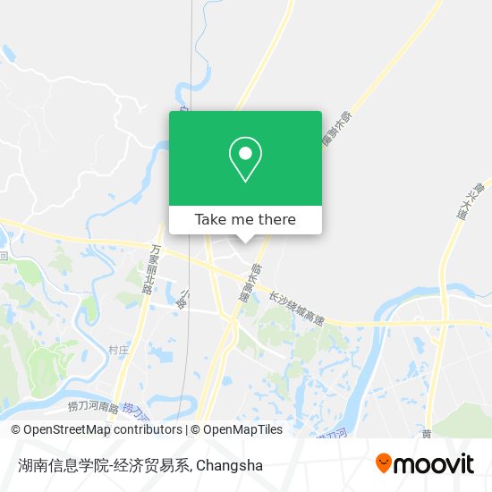 湖南信息学院-经济贸易系 map