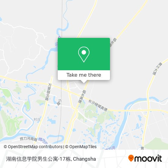 湖南信息学院男生公寓-17栋 map