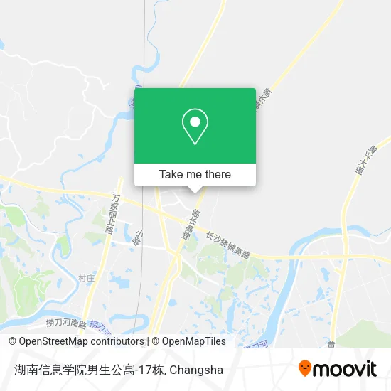 湖南信息学院男生公寓-17栋 map
