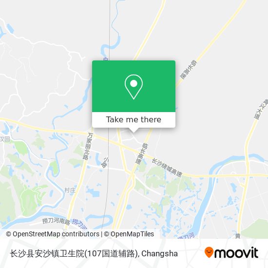 长沙县安沙镇卫生院(107国道辅路) map