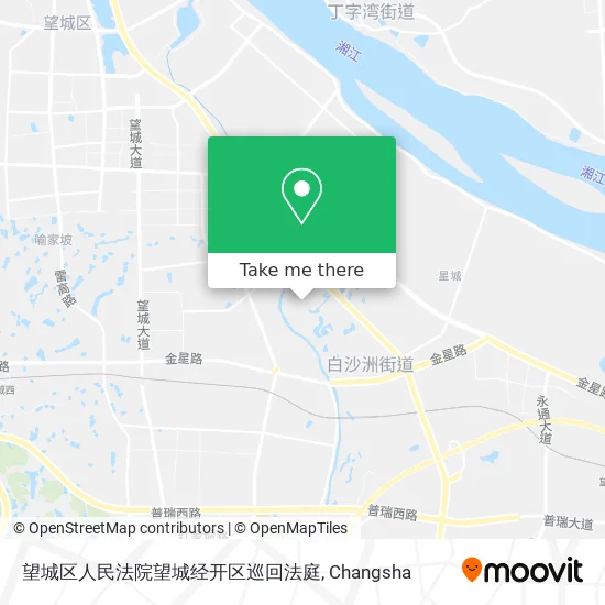 望城区人民法院望城经开区巡回法庭 map