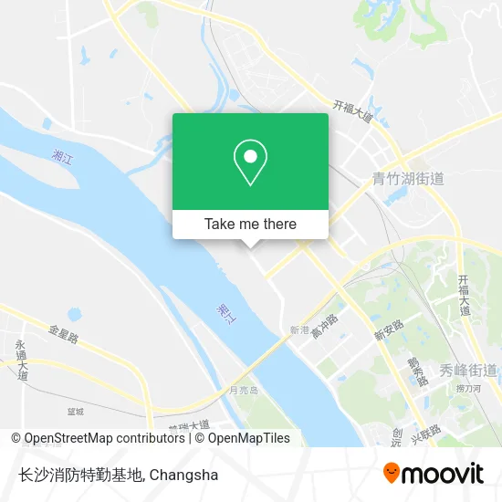长沙消防特勤基地 map