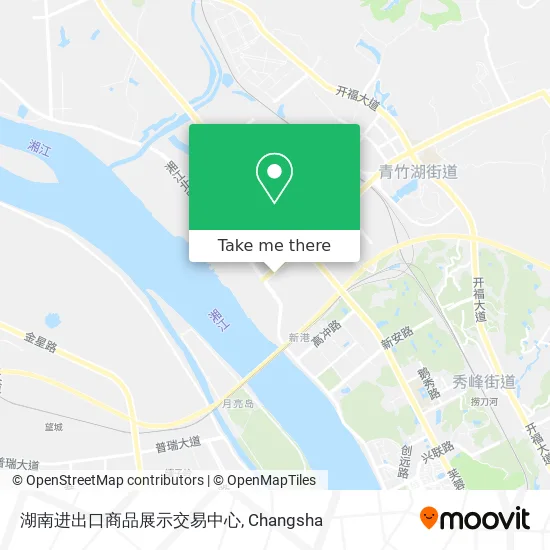 湖南进出口商品展示交易中心 map