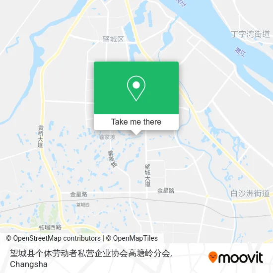 望城县个体劳动者私营企业协会高塘岭分会 map