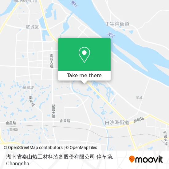 湖南省泰山热工材料装备股份有限公司-停车场 map