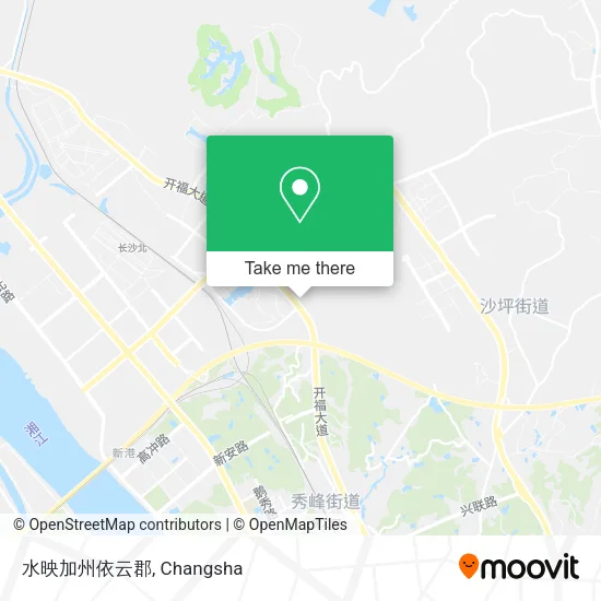 水映加州依云郡 map