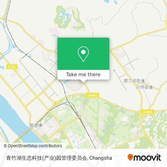 青竹湖生态科技(产业)园管理委员会 map