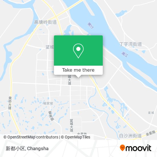 新都小区 map