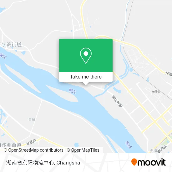 湖南省京阳物流中心 map