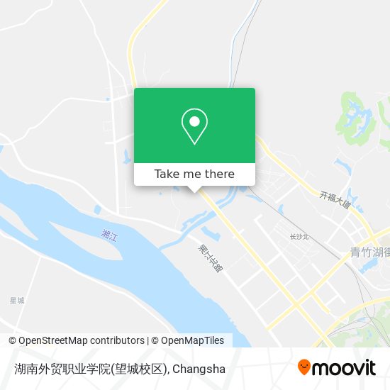 湖南外贸职业学院(望城校区) map